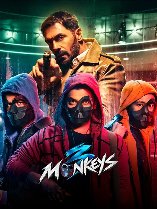 3 Monkeys poster