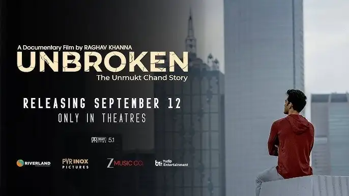 Unbroken: The Unmukt Chand Story official poster and release date guide