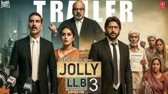 Jolly LLB 3 official poster and release date guide