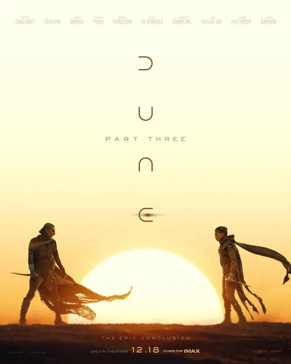 Dune: Part Three official poster and release date guide